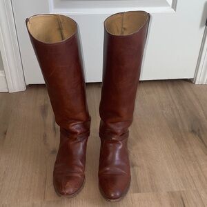 FRYE AND CO. Women's Brown Leather Boots